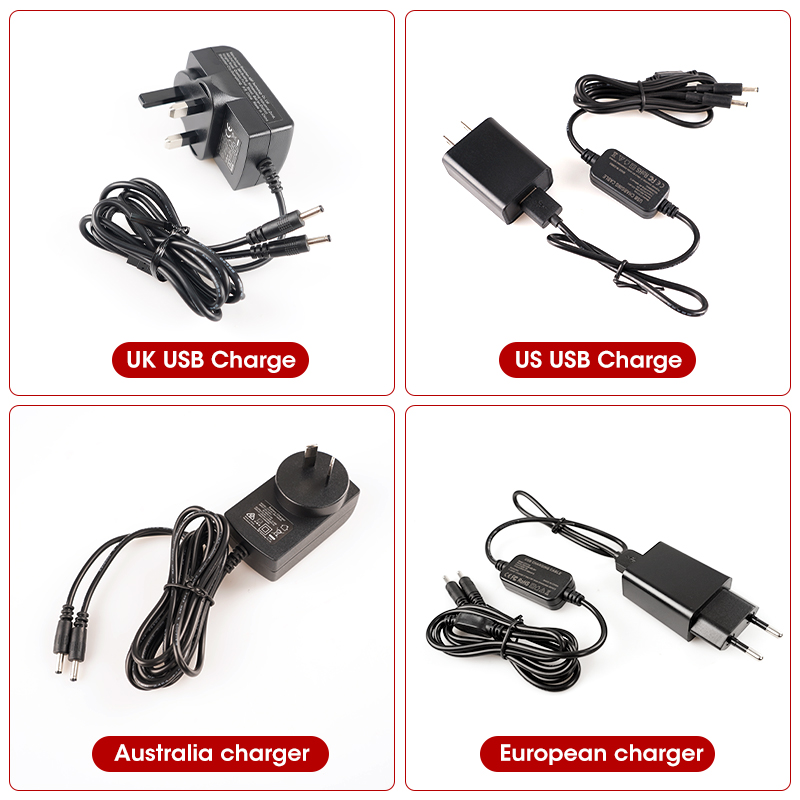 Heated Gloves Electric - 8.4V ที่ชาร์จ1.5A สำหรับถุงมืออุ่นที่ชาร์จแบตเตอรี่แบบชาร์จไฟได้ถุงเท้าทำความร้อนเสื้อแจ็คเก็ตพวกเรา EUR ที่ชาร์จ USB