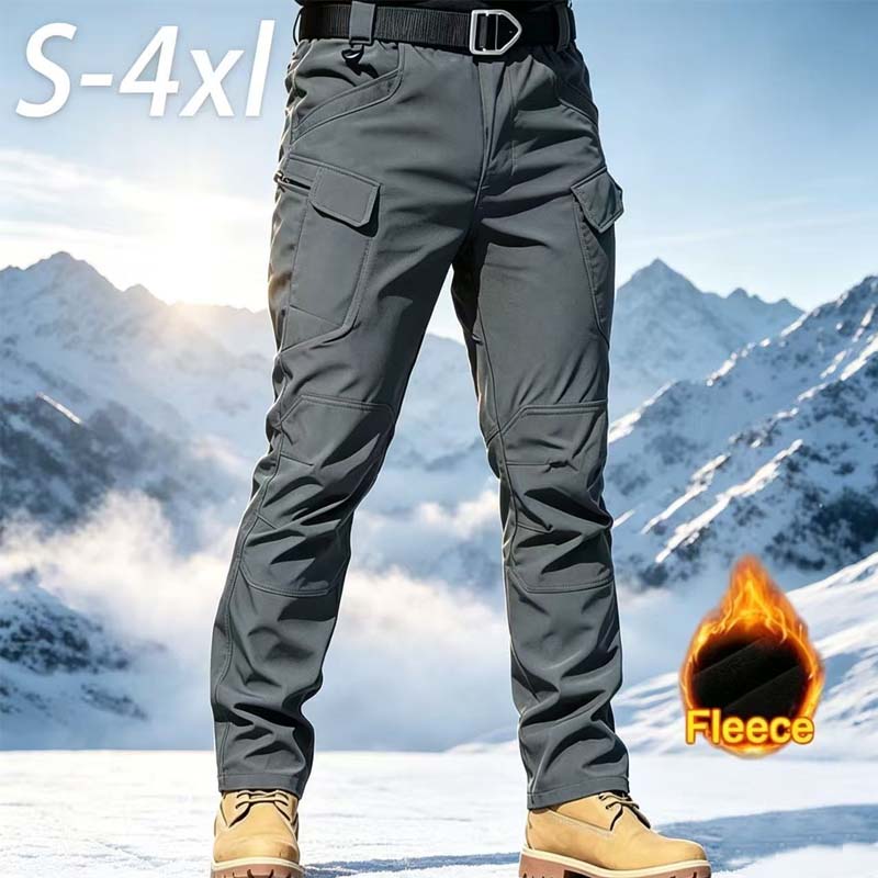 กางเกงคาร์โก้ผ้าฟลีซสำหรับผู้ช - Winter Clothing Hiking บทวิจารณ์และราคา